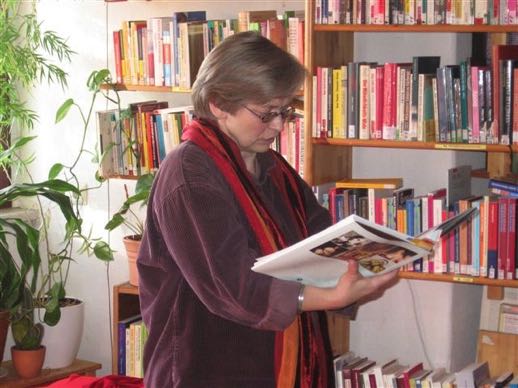 Ulrike Müller Lesung Frauen bibliothek MonaLiesa Leipzig 2008